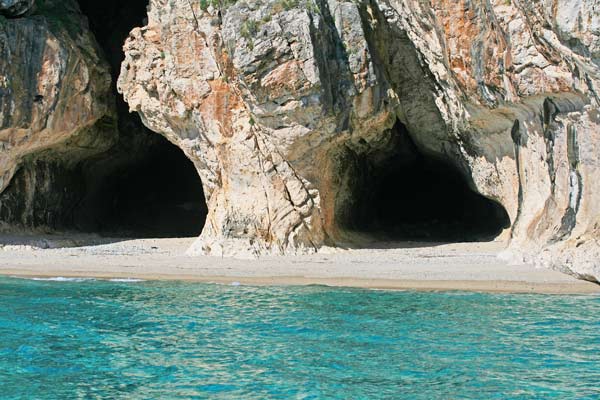 Golfo di Orosei (NU), grotte di Cala Luna  