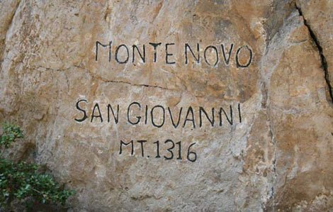 Orgosolo (NU), Monte Novo San Giovanni 