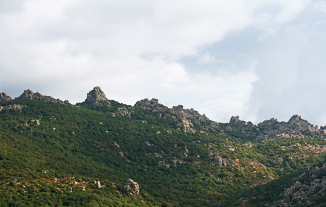 Le cime granitiche dei "Sette Fratelli" (CA) 